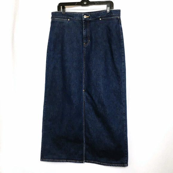 Jupe En Denim GAP Femme Taille 4 - Style Mini, 99% Coton, 1% élasthanne, Occasion Très Bon état